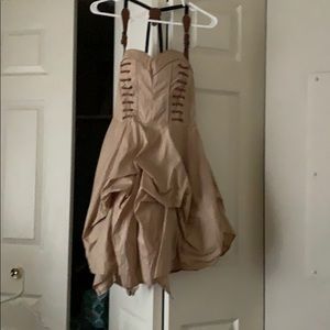 West Blvd Steampunk style dress